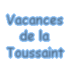 Pr�-Inscriptions aux vacances de la Toussaint