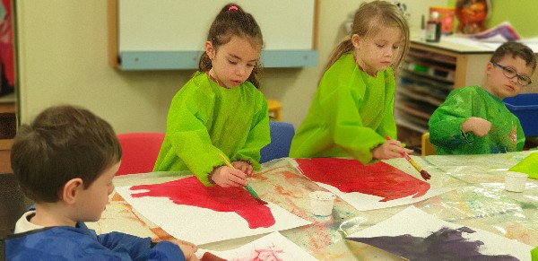 Les petits artistes en herbe