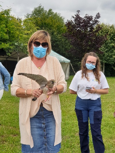 Christine, directrice de la Mômerie et l'association "Sauve qui Plume"