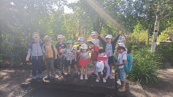 Sortie au jardin botanique de Tours